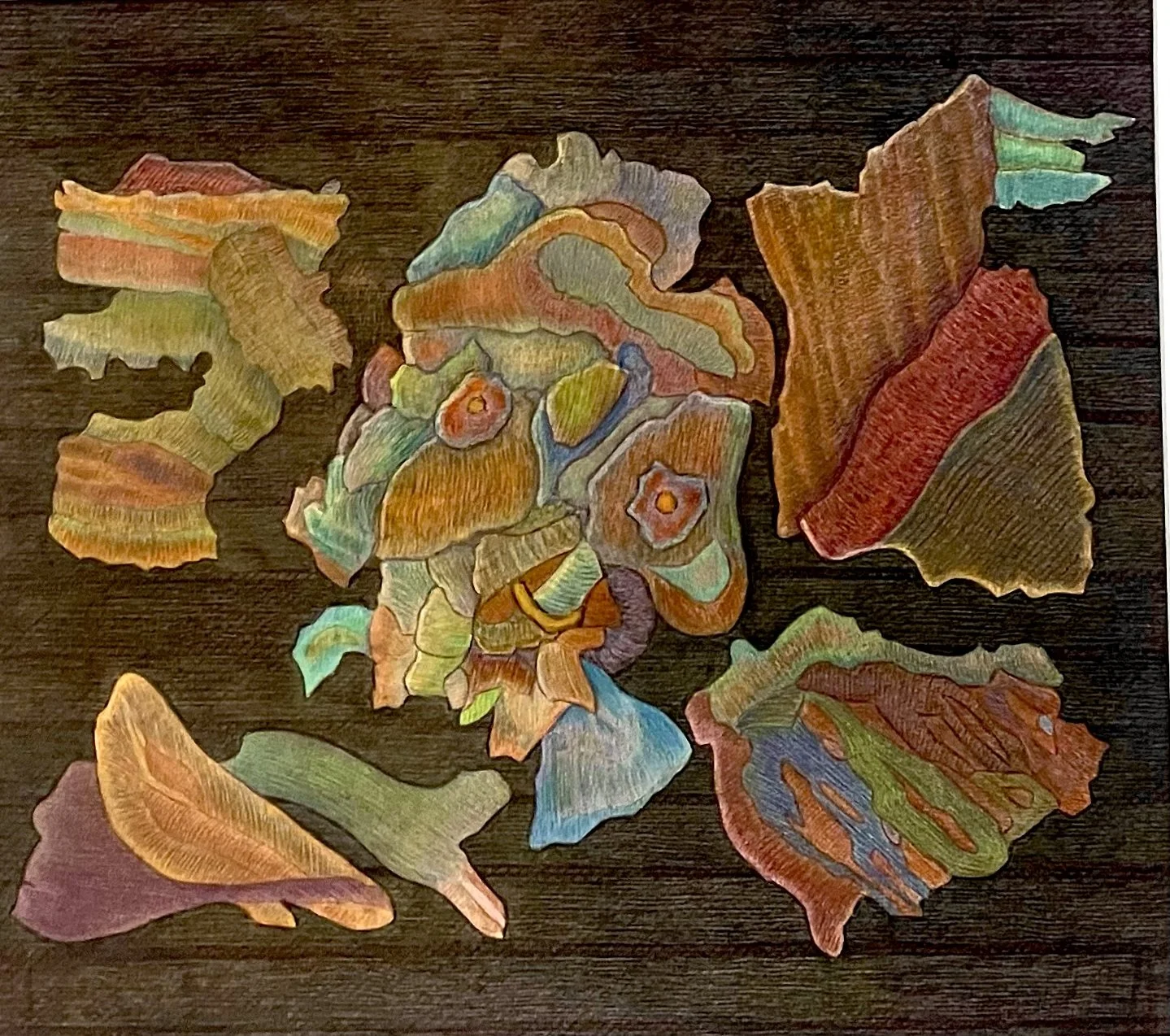 Colored Pencil Drawing 2022 “The Face”