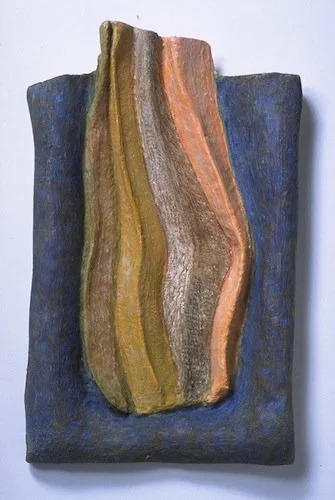 Viewing Point - screen, plaster and acrylic paint