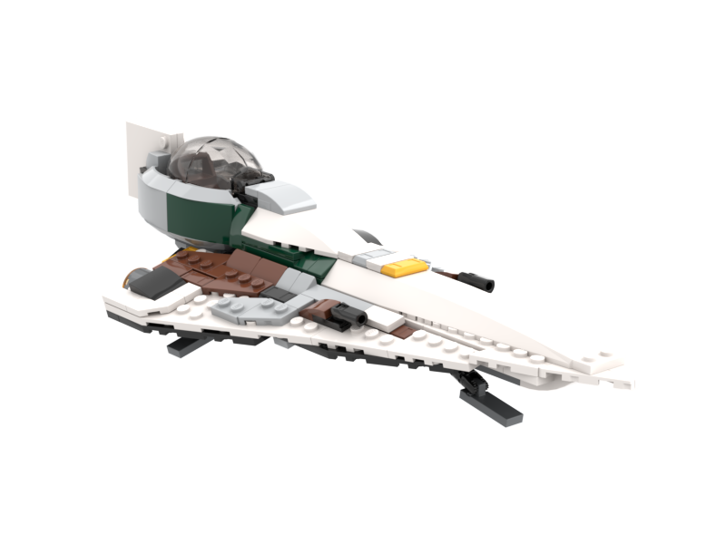 Mace Windu's Jedi Starfighter — Jar Jar Bricks
