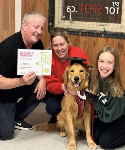 Hendry dog graduation