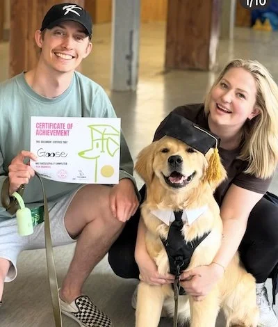 Goose dog gradutation