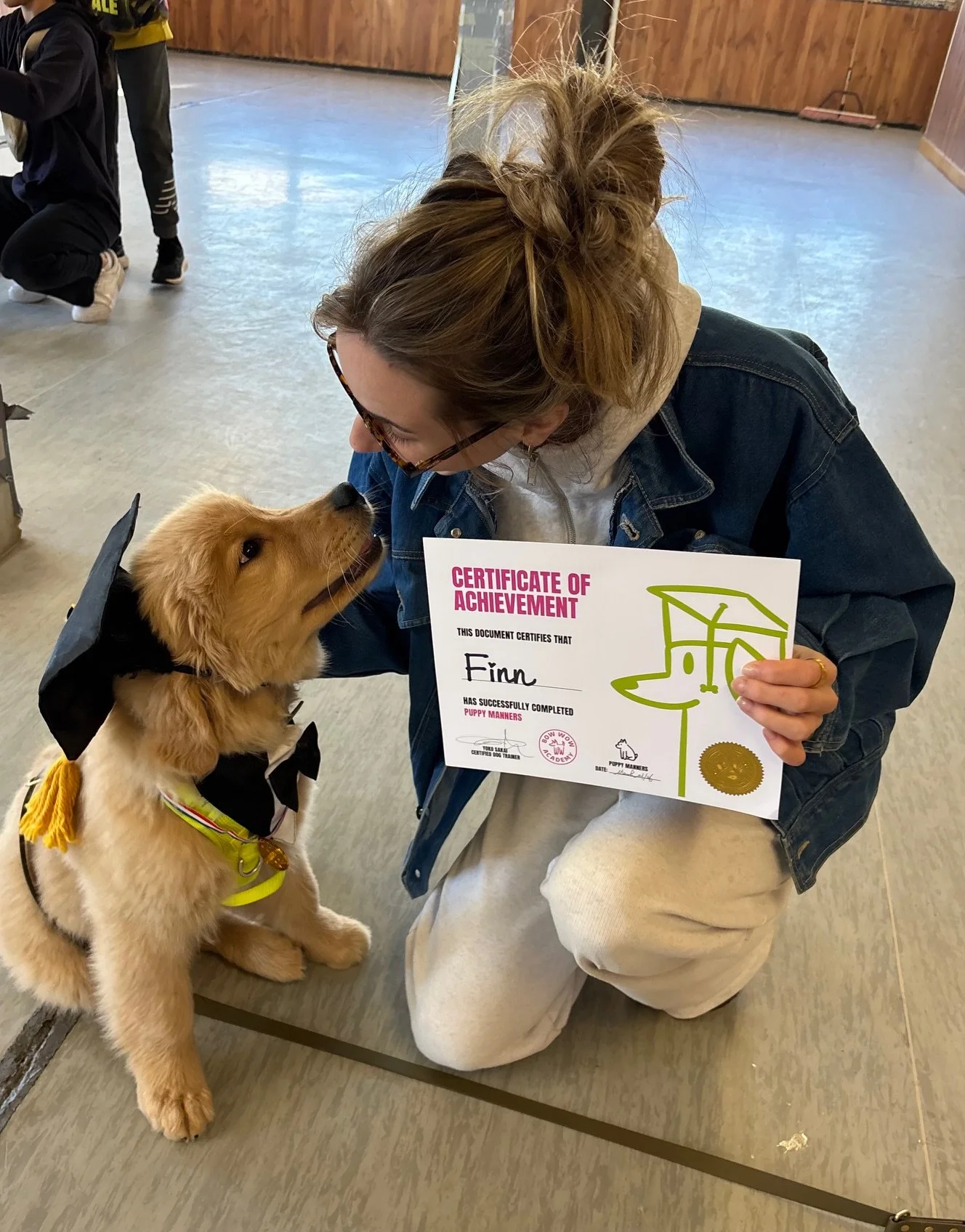 Finn puppy manners gradudate