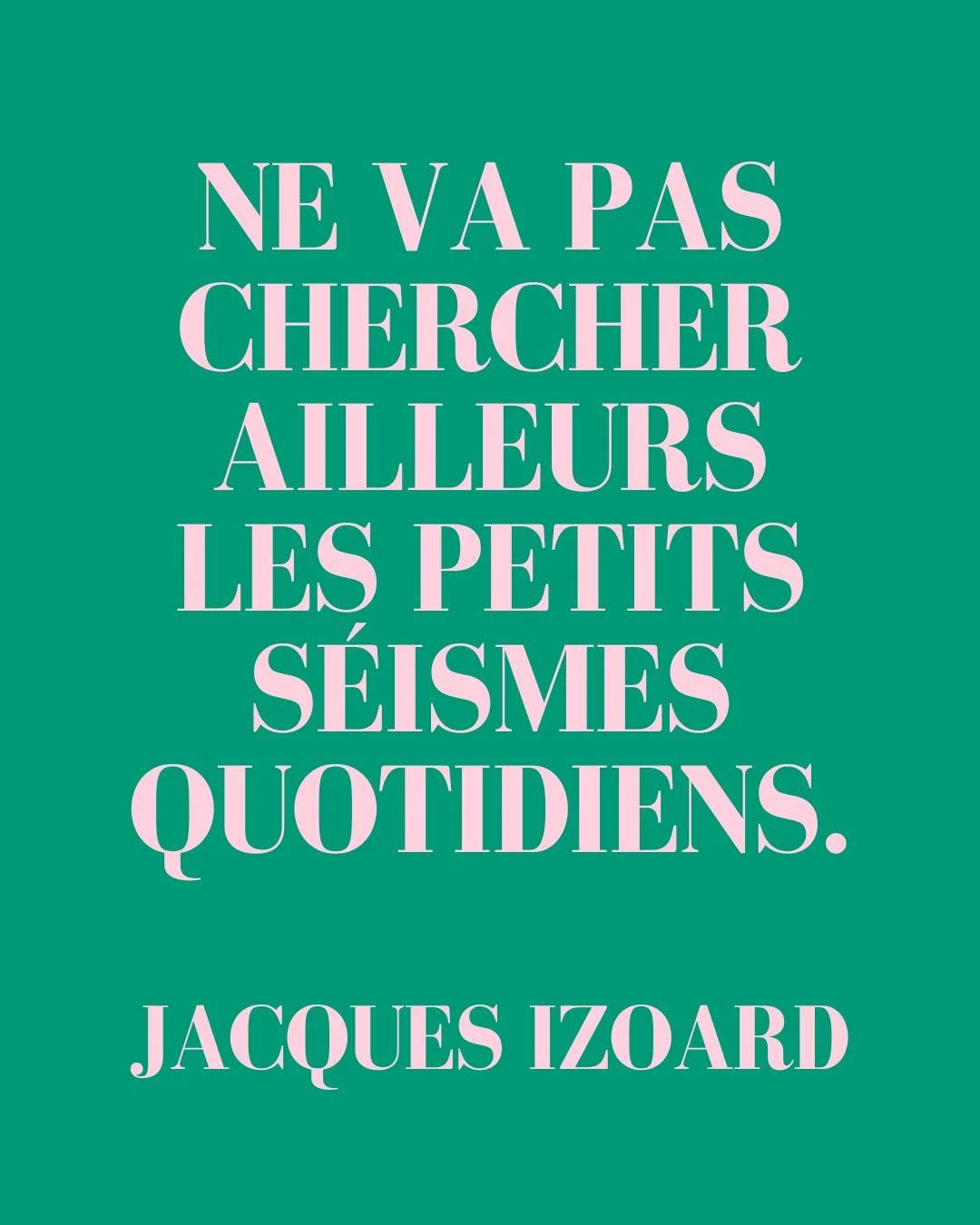 ❝ Ne va pas chercher ailleurs les petits s&eacute;ismes quotidiens. ❞ Jacques Izoard

Professeur de lettres, il publie &agrave; 26 ans son premier recueil, Ce manteau de pauvret&eacute;, sous le pseudonyme Jacques Izoard, auquel il restera fid&egrave