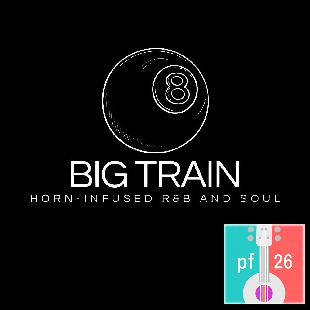 Look who&rsquo;s back! 🚨 We&rsquo;re excited to announce that Big Train is returning to Porchfest this year! 

They&rsquo;re ready to bring down the house with their signature horn-infused R&amp;B and Soul sound. From timeless classics to high-energ