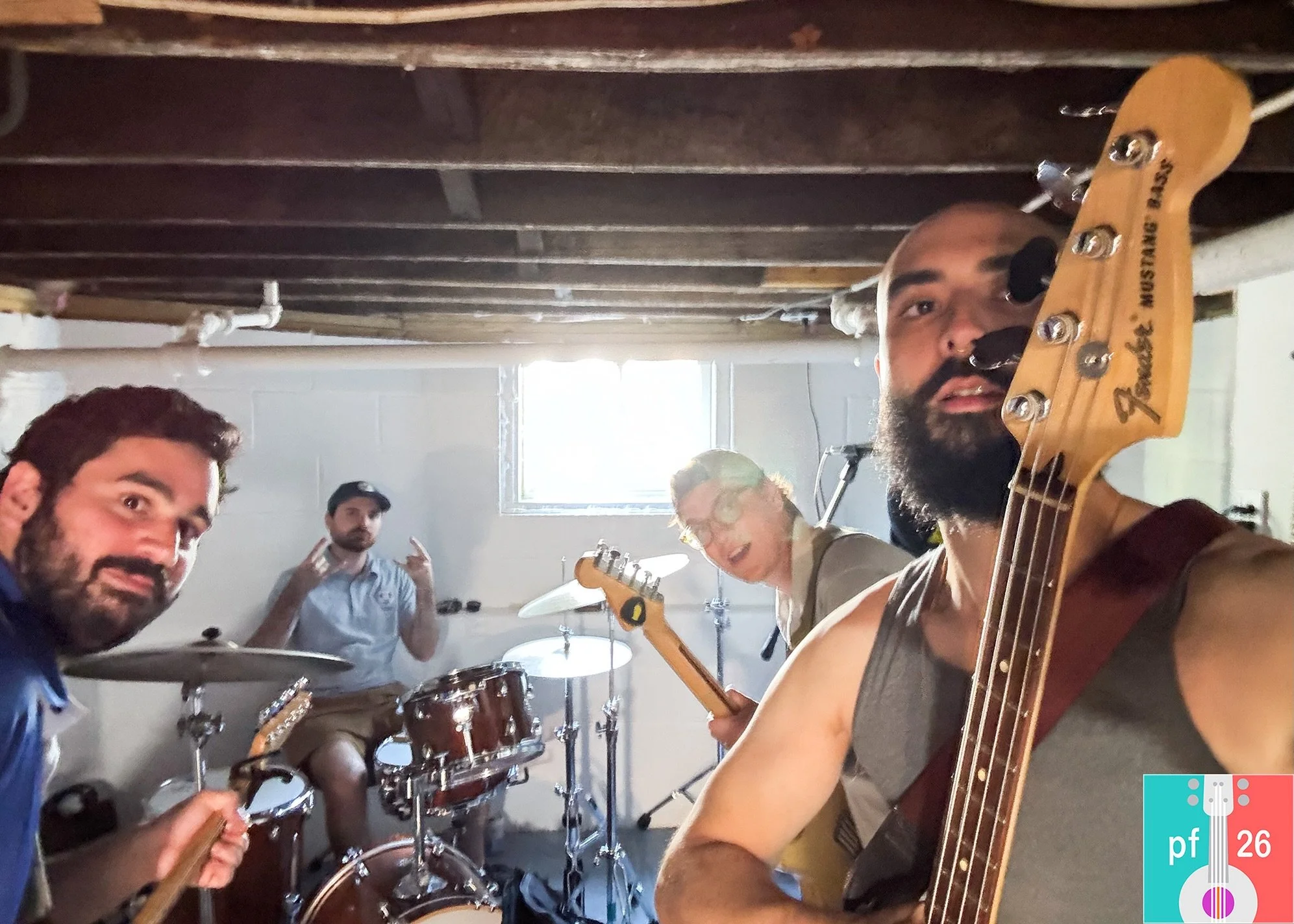 Looking for power pop? @yeahiswhatwehave your solution! 💥

Returning to Porchfest, this powerhouse crew is hitting the Hilton streets with infectious pop hooks you won&rsquo;t be able to get out of your head. Take a listen and come rock out with the