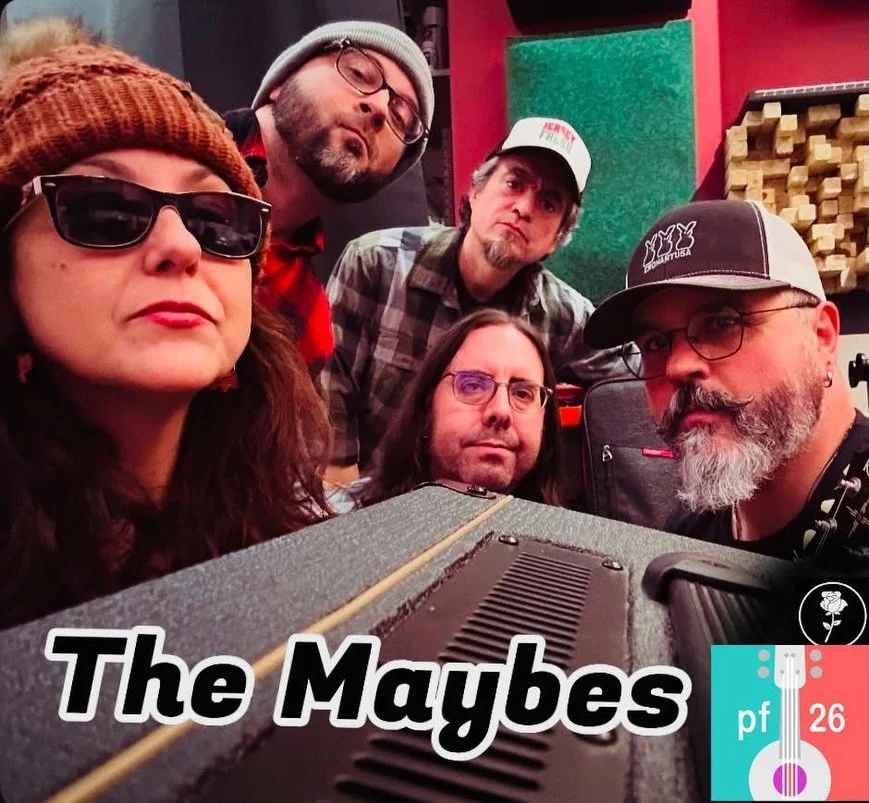 Porchfest welcomes back @the_maybes! 

Forming from the Hoboken music scene, The Maybes bring Pop, Folk, and Rock influences to get everyone singing, dancing, and feeling! 🎶✨

A family chosen to make music for the ear, heart, and soul! Don&rsquo;t m