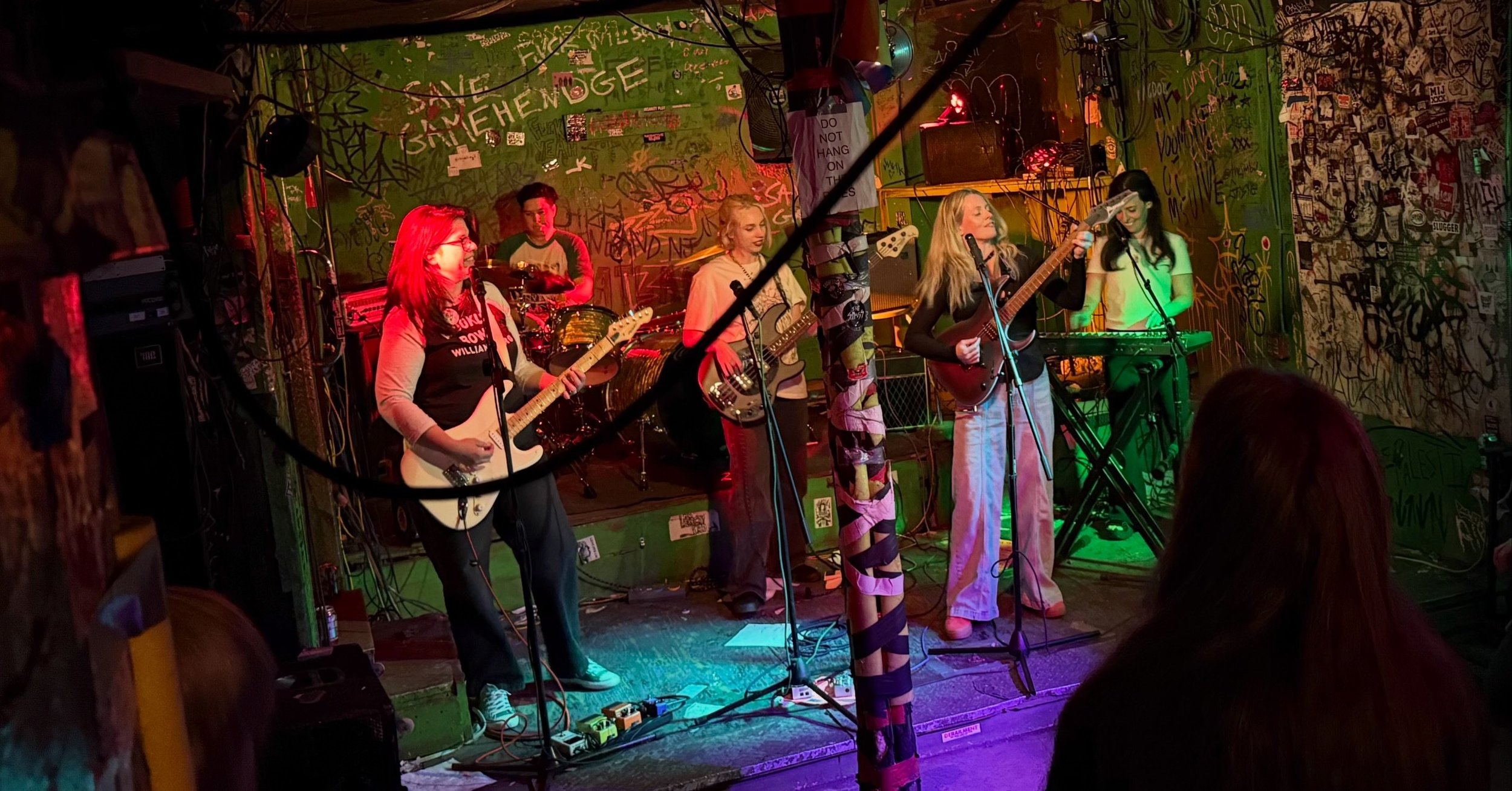 Welcome to the Hilton streets, @mombrain.band! 

They started as a band of West Orange moms who needed to get some rage out... Along the way, it turned into something bigger - a creative act of resistance and a reminder that parents can still try som
