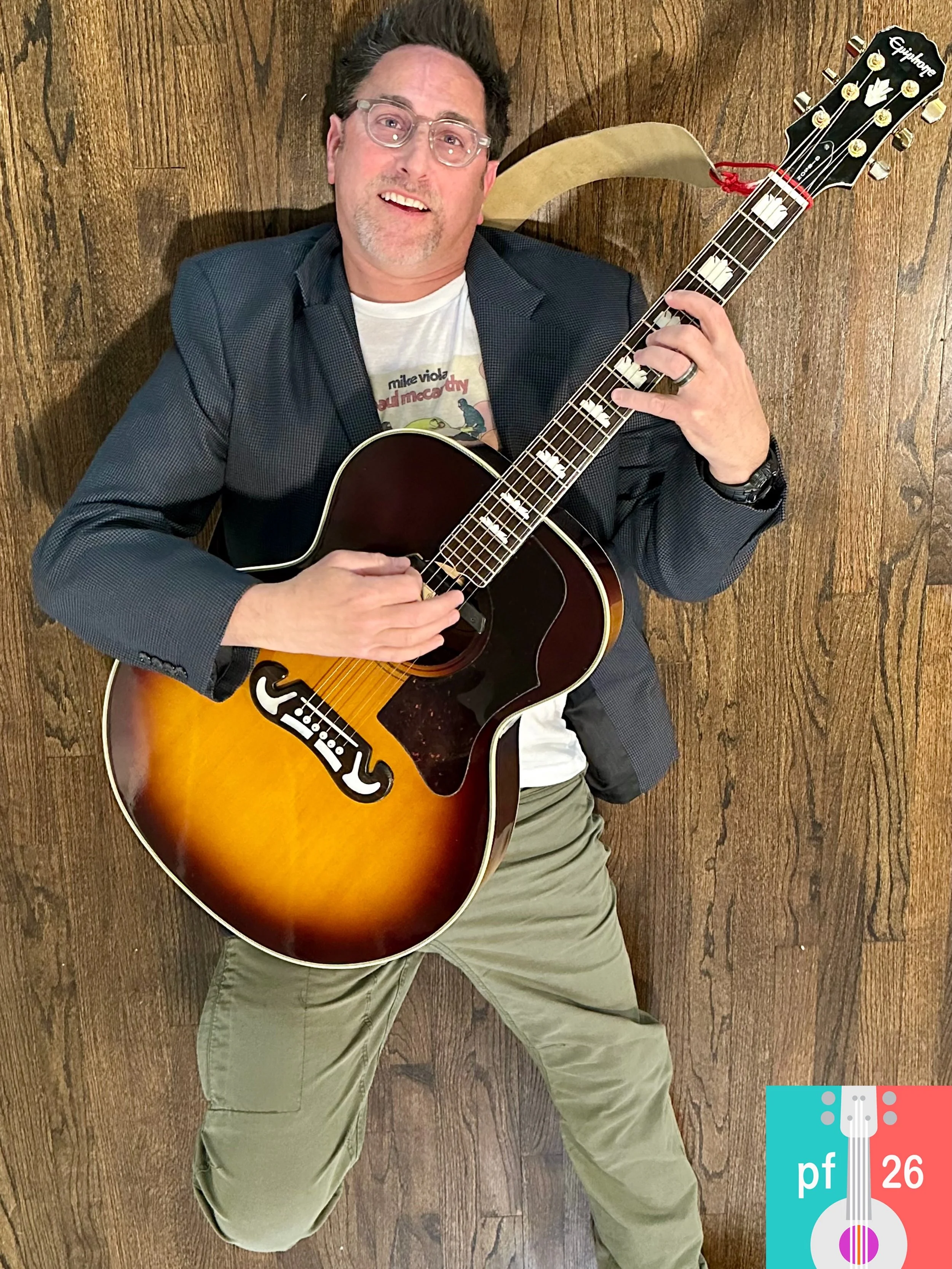 Welcome back, Michael Glazier @michaelglaziermusic ! 

This energetic, acoustic singer songwriter is returning to Porchfest, playing covers and some originals spanning styles and genres that makes for a fun eclectic show with something for everyone. 