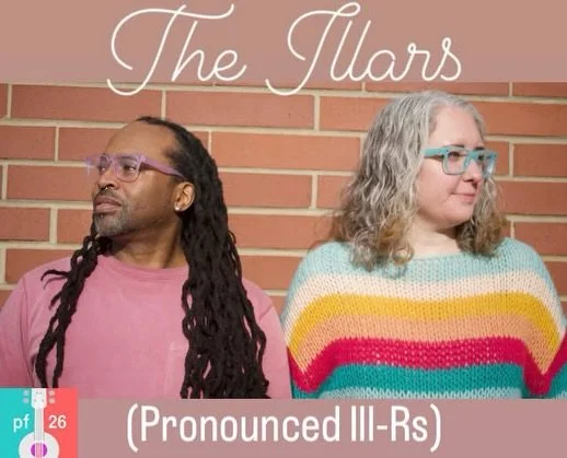 Porchfest is excited to welcome The &Iacute;llars @theillarsjc to Porchfest!

An eclectic indie folk duo featuring Adeo and Sauce on ukulele, bass plus accouterments, The &Iacute;llars signature genre is reggae-folk-hop, but they&rsquo;re constantly 