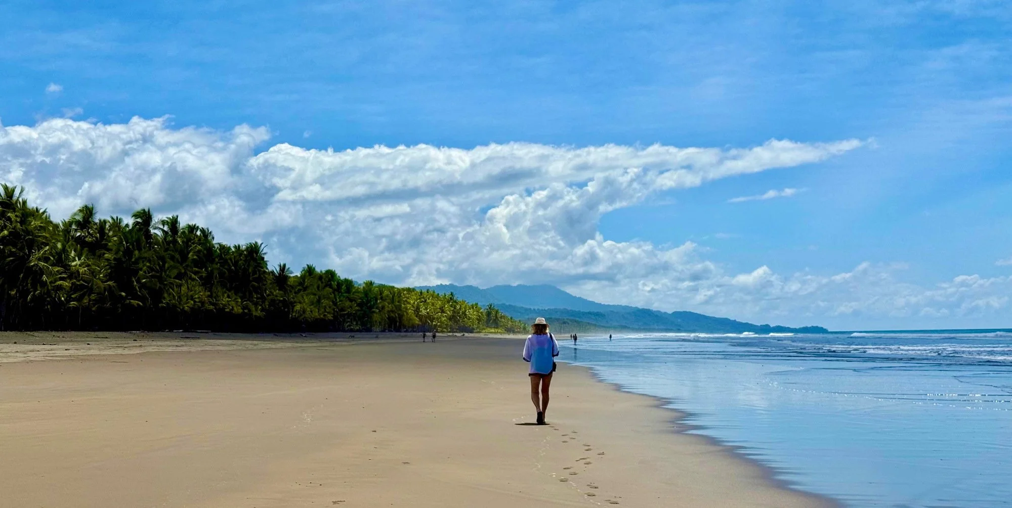 Solitude on the wild west coast of Costa Rica.