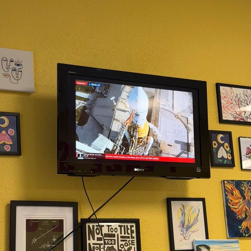 Happy Artemis II Day, impromptu fencing club watch party style!

#fencestlouis #sabrefencing #saber #stlfencers #stlouis #fencestl #stlmade #fencingforall #stl #stlouismo #sabre #fencing #saberfencing #fencingclub #artemisii