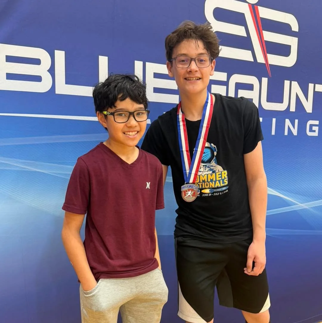 We traveled back to the Chicago area for the Midwest RYC/RJCC last weekend and each fencer who went achieved their personal best!

Gregory took second 🥈 in a competitive Y14 Men&rsquo;s Saber event. Way to go, Gregory!

Astrid won a close DE in Y14 