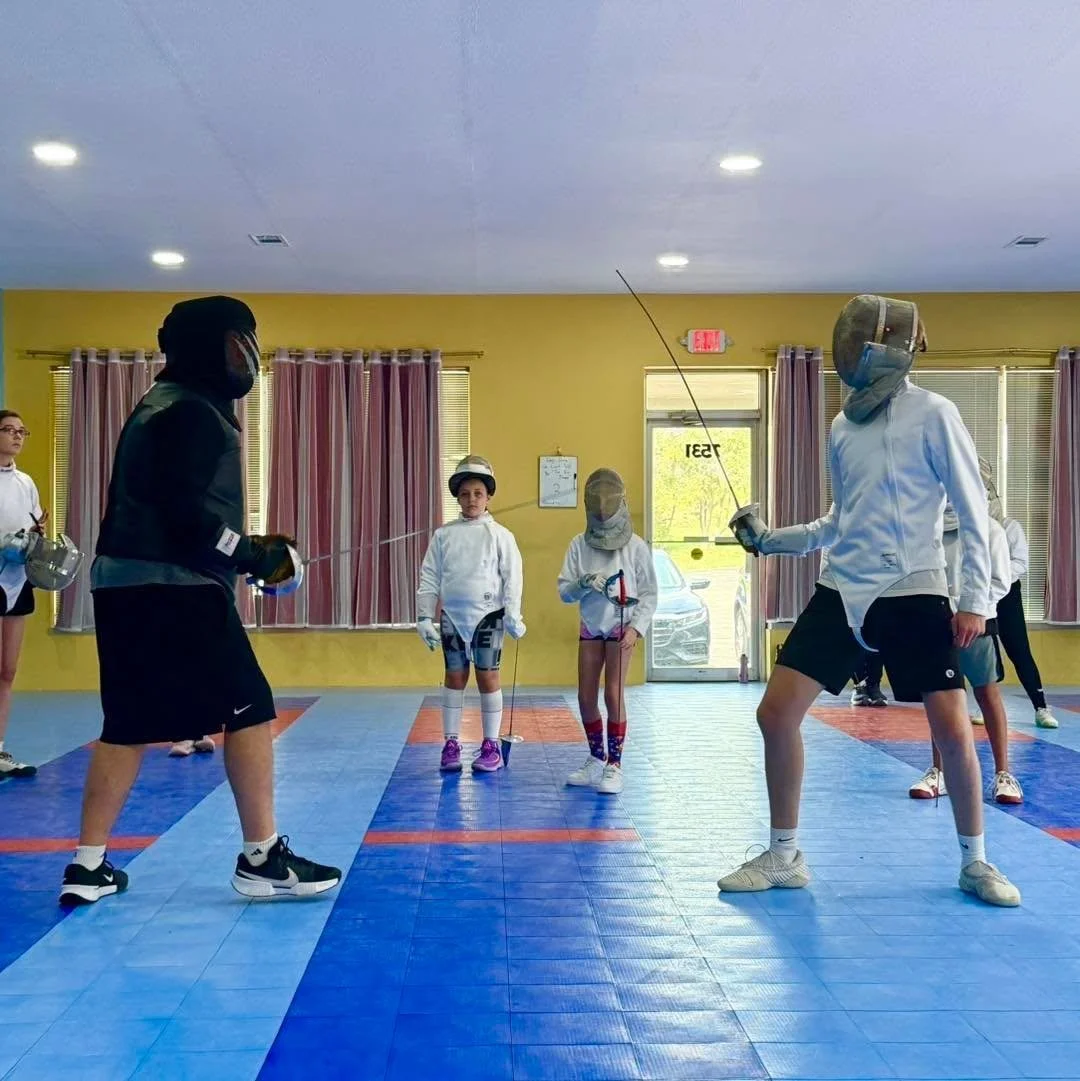 This week is our Competitive Camp with Coach Zanko from drewfencing. We&rsquo;ve been working on tempo and preparations for this camp, with the overarching theme being how we express ourselves through fencing.

Coaches Tyler, Jonathon, and Jamie are 