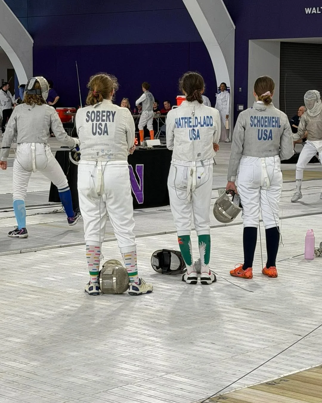 Full results from the Remenyik ROC/RJCC!

We had fencers accomplish a lot of firsts and make significant progress at our first regional of the 26-27 season, including Julian narrowly missing the podium, first time winning DEs at a regional for some o