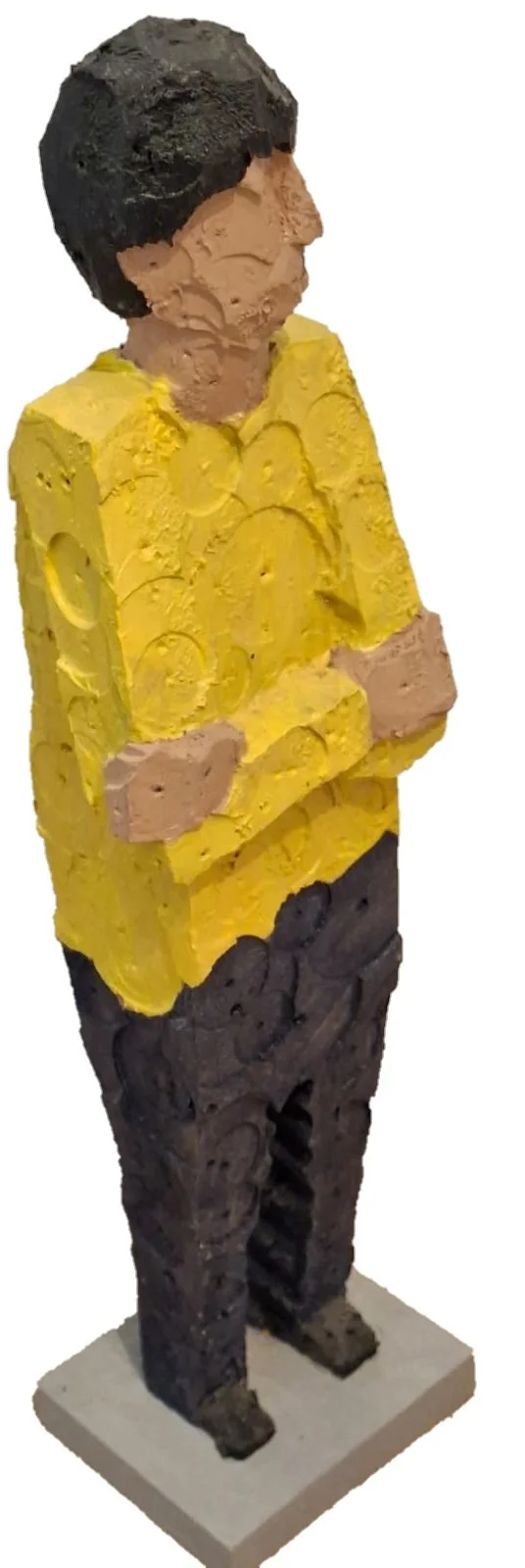 Johannes Rößle, Mit mir nicht, Lindenholz, bemalt, Höhe 38 cm II.jpg