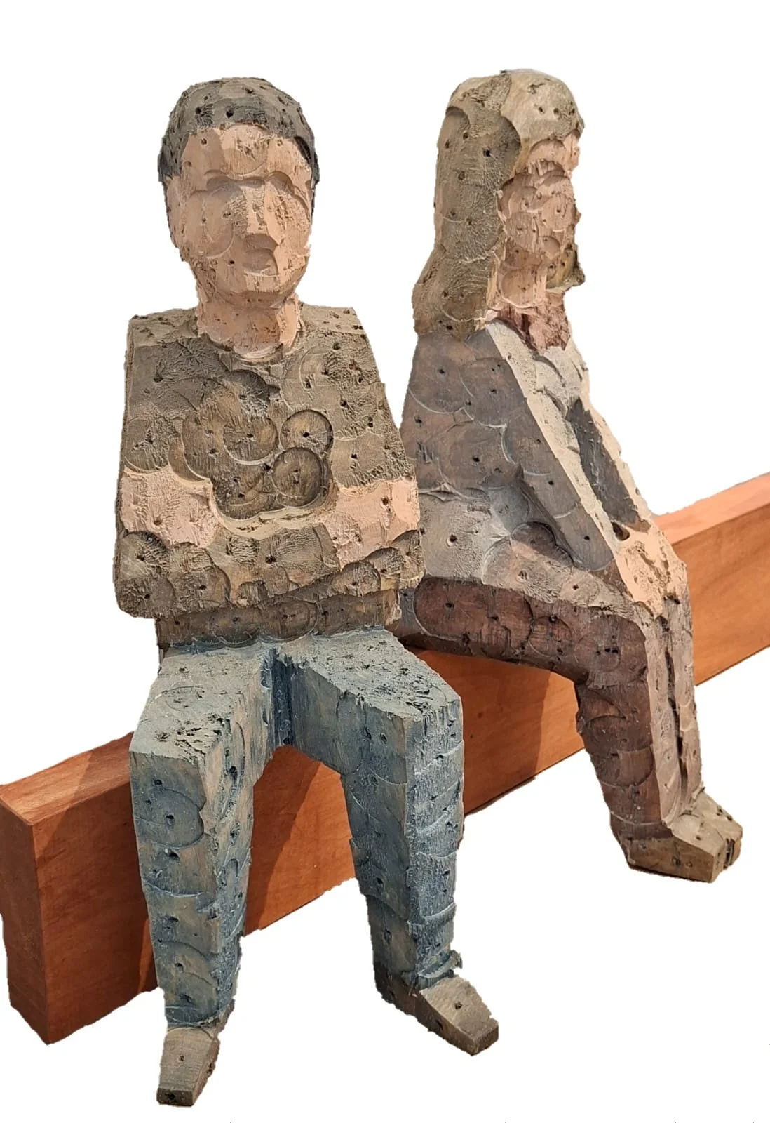 Johannes Rößle, Ehekrise, Lindenholz, bemalt, Höhe 47 cm III.jpg