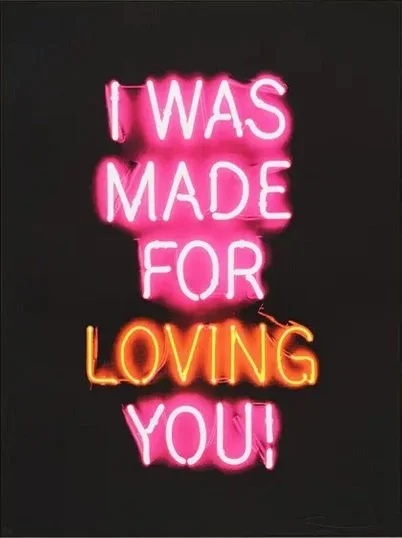 I was made for loving you, Siebdruck, 80 x 60 cm, Auflage 100 Nr. 95