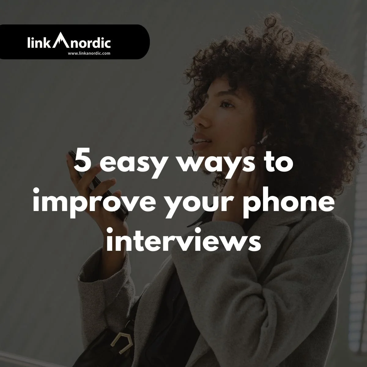 5 ways to improve your phone interview! — linkAnordic | Nordic Jobs Abroad