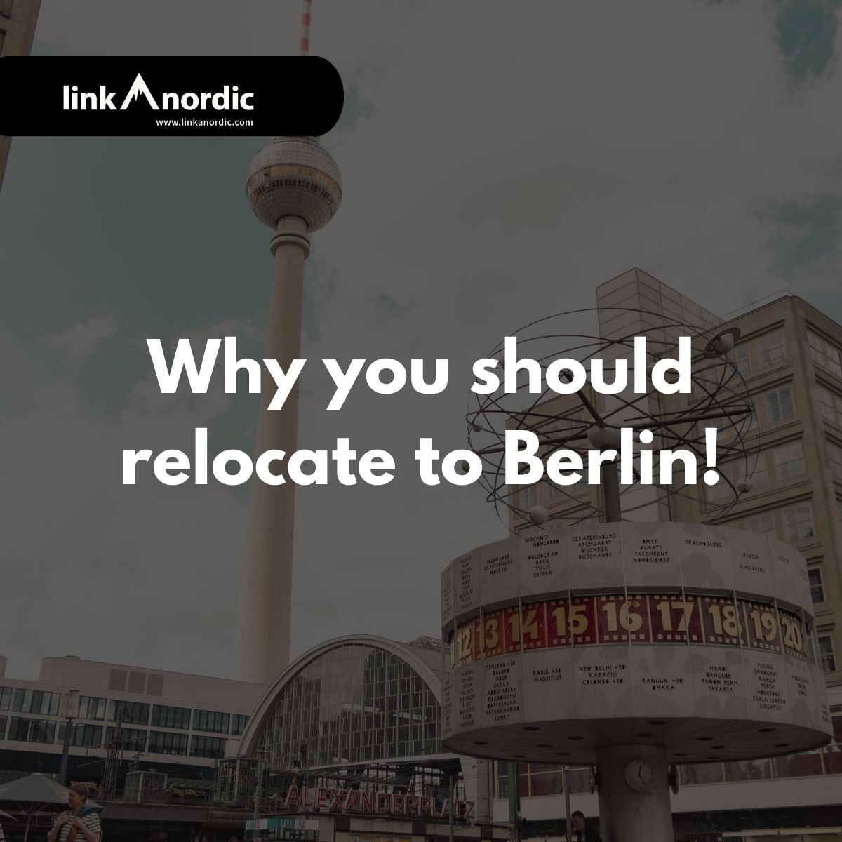 Derfor bør du flytte til Berlin!