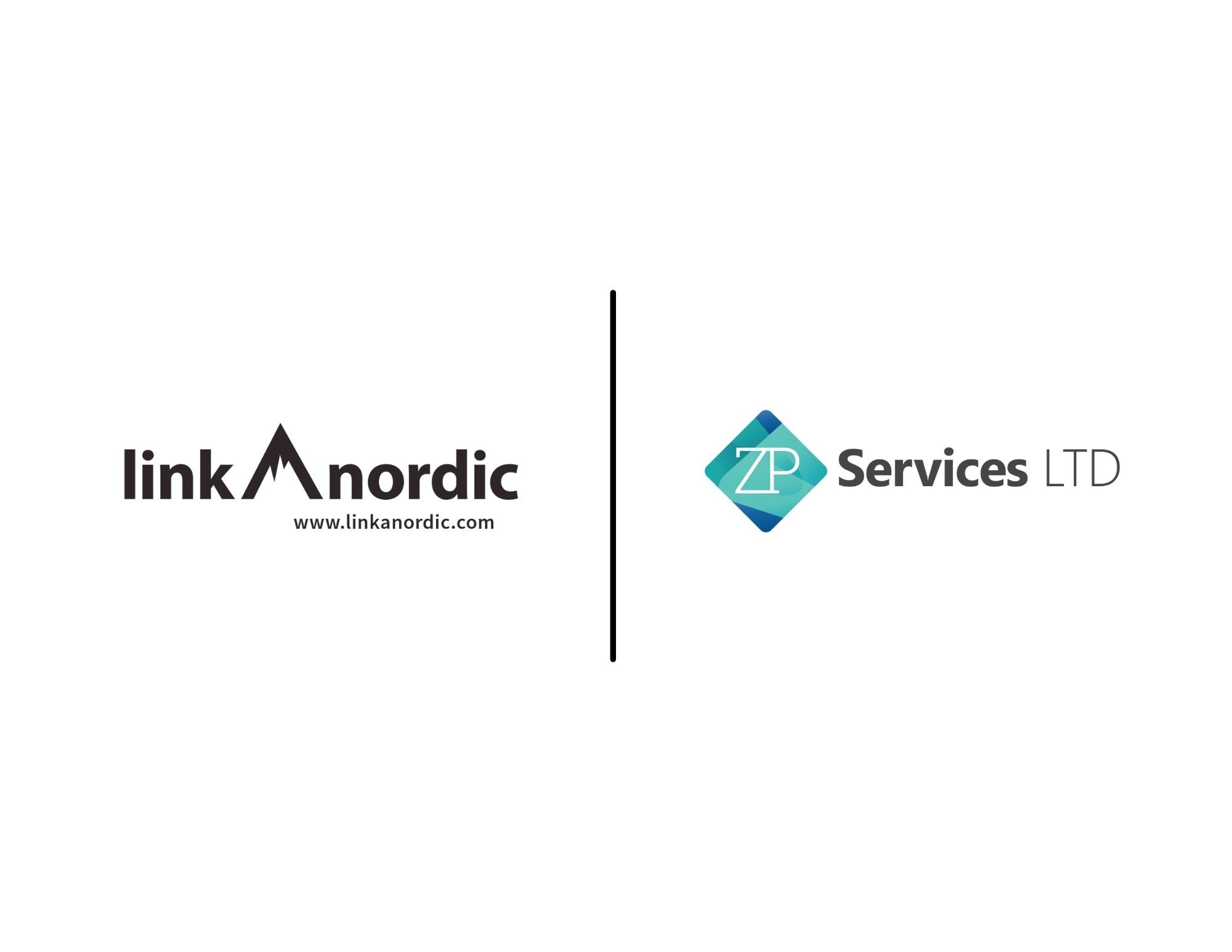 linkAnordic x ZP Services LTD:s logotyp