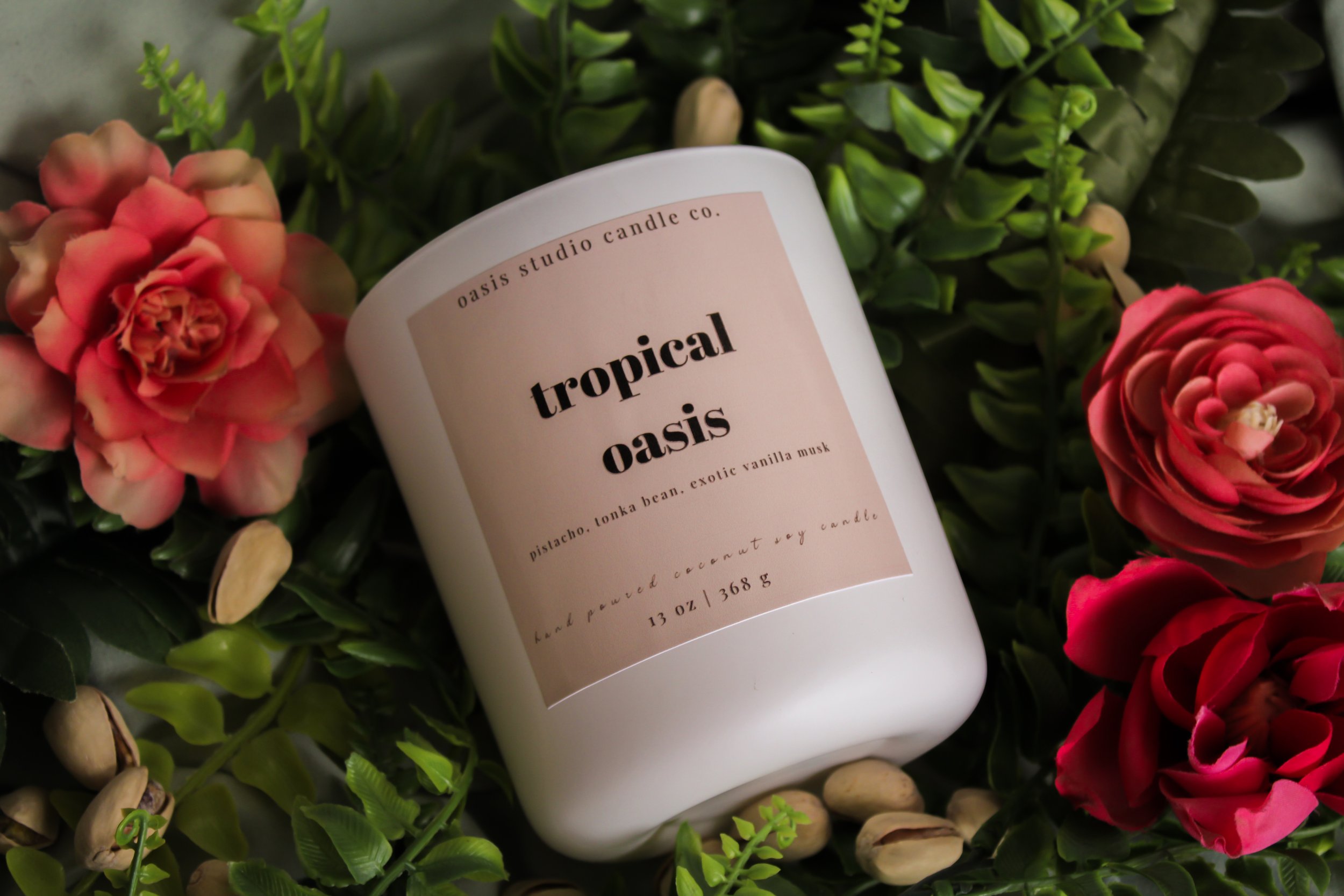 Tropical Oasis Coconut Soy Candle
