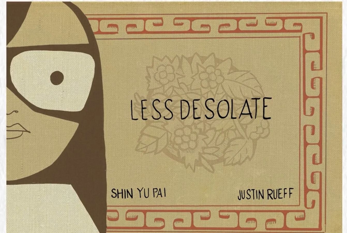 Oh hey! My super talented illustrator friend @justinrueff has teamed up with poet @shinyupai for &ldquo;Less Desolate,&rdquo; a fascinating new collection of haiku comics, published by @bluecactuspress. Each comic is a unique combination of art and p
