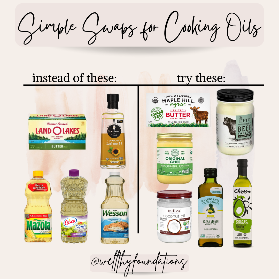 Simple Swaps for Cooking Oils