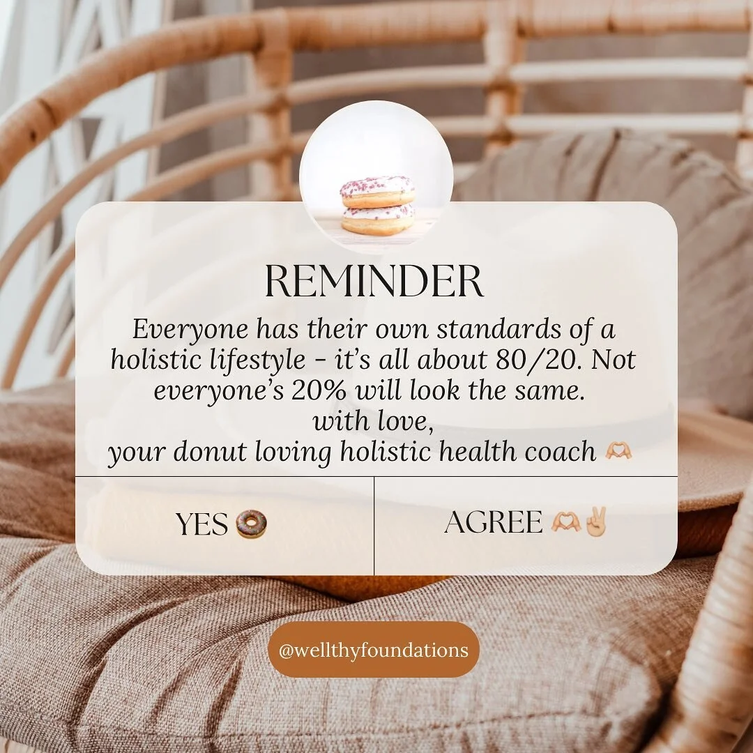 Control what you can when you want, and don&rsquo;t stress about what you can&rsquo;t control. I&rsquo;ll continue to shed light on better alternatives in the home and for your family. What&rsquo;s your 20? 🍩🙃
