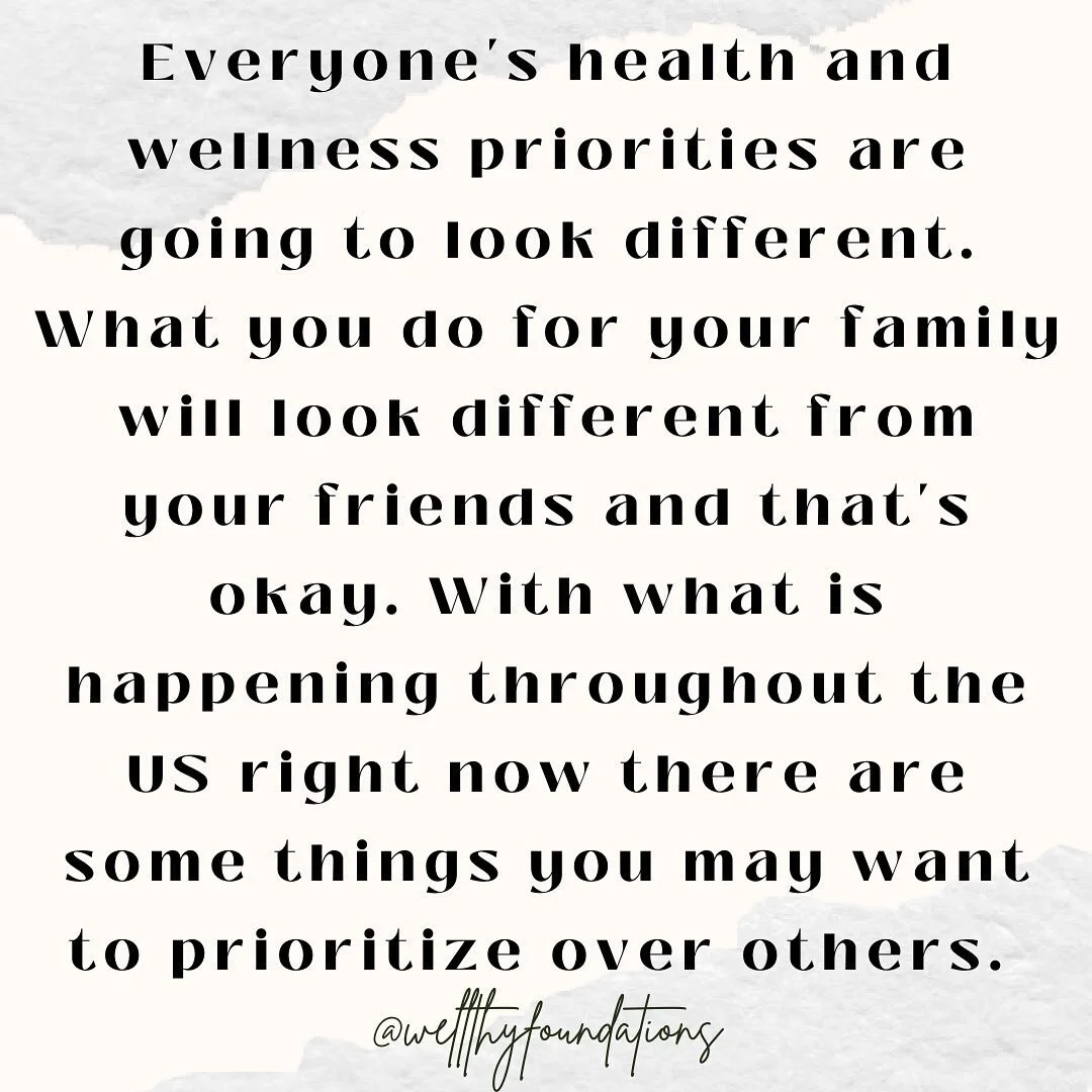 "Control the controllables"

What I get asked the most...

What are your non-negotiables that you control?! 

Everyone&rsquo;s will look different. The biggest ones for me are making sure our water, air, and detoxification pathways are clea