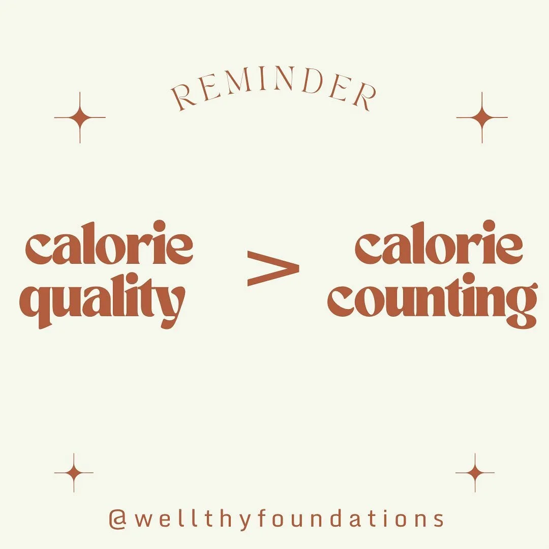 We need more #foodfreedom and way less restrictions. 

Calorie restriction should not come before toxin restriction. Diet culture has people grabbing the 100 calorie snack packs which may help you reach your daily calorie restriction goal, but what a