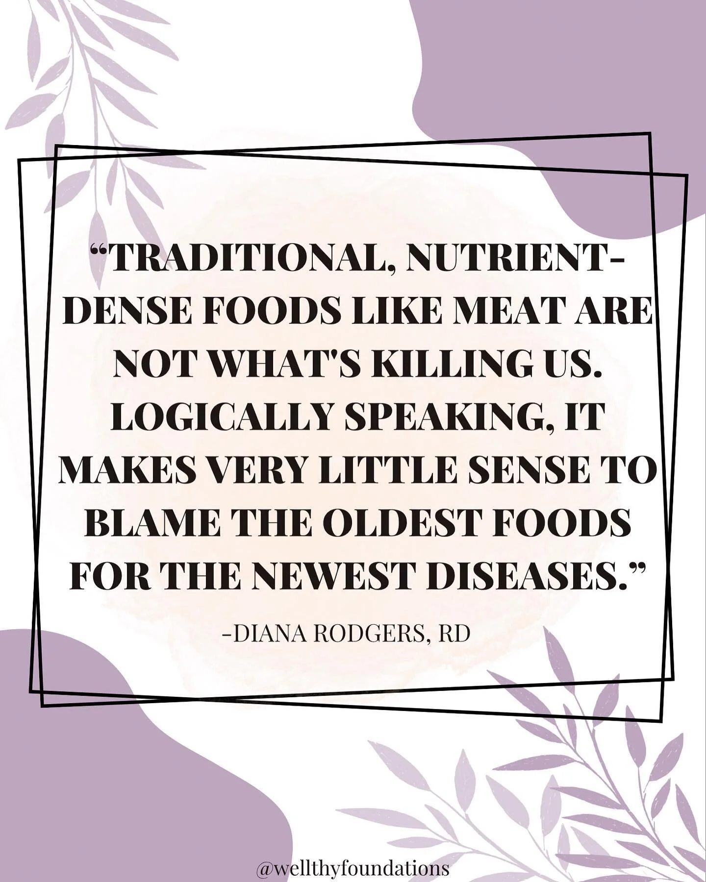 Society has lost touch with how we truly nourish ourselves. So much time and energy is needed now to relearn how to find foods that are biologically appropriate for us due to the food convenience we&rsquo;re now used to. Give yourself grace as your v