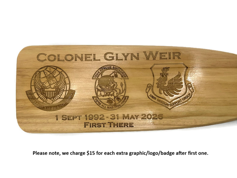 colonel engraved paddle with badges charge.png