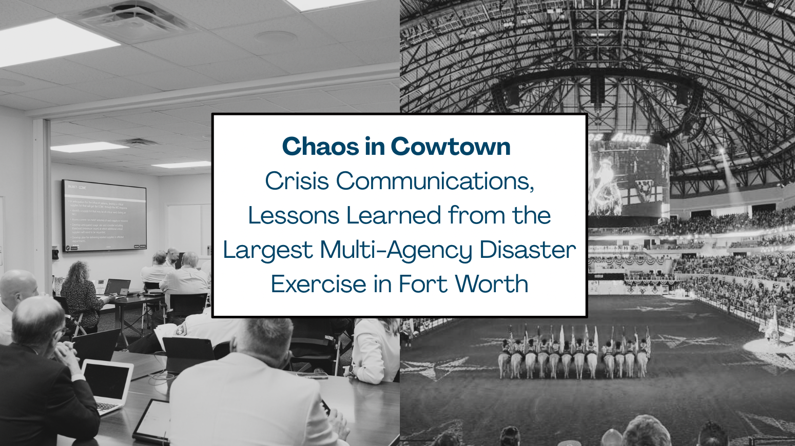 Crisis Case Study: Why Emergency Managers and Communicators Must Train Together