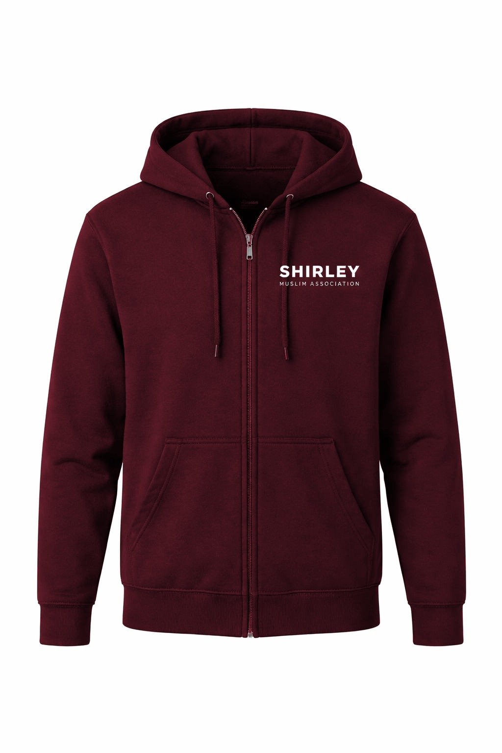 Maroon SMA hoodie Front.jpeg