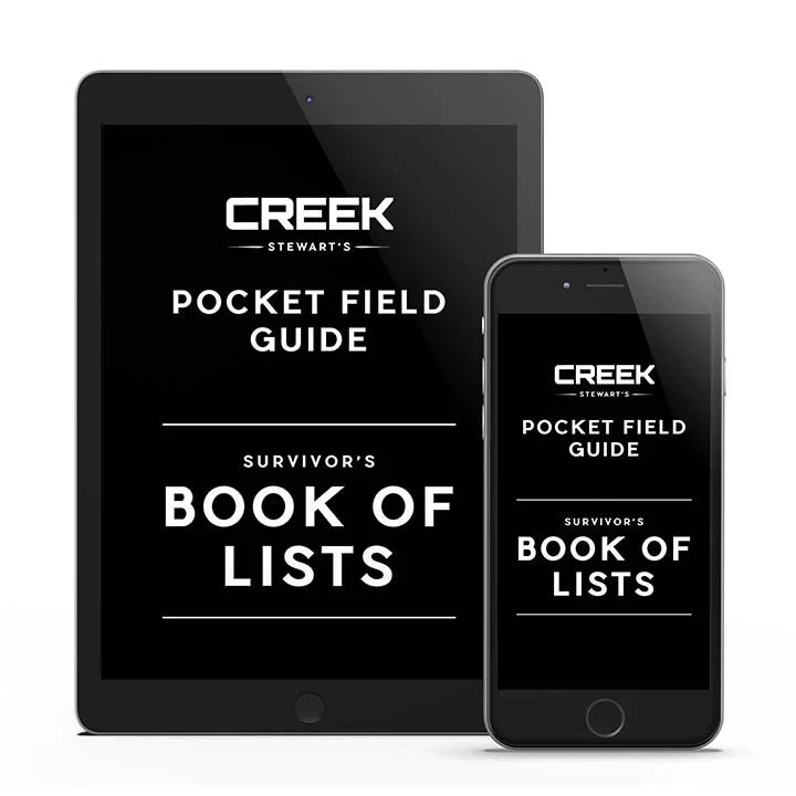 (DIGITAL) Pocket Field Guide: Survivor's Book of Lists