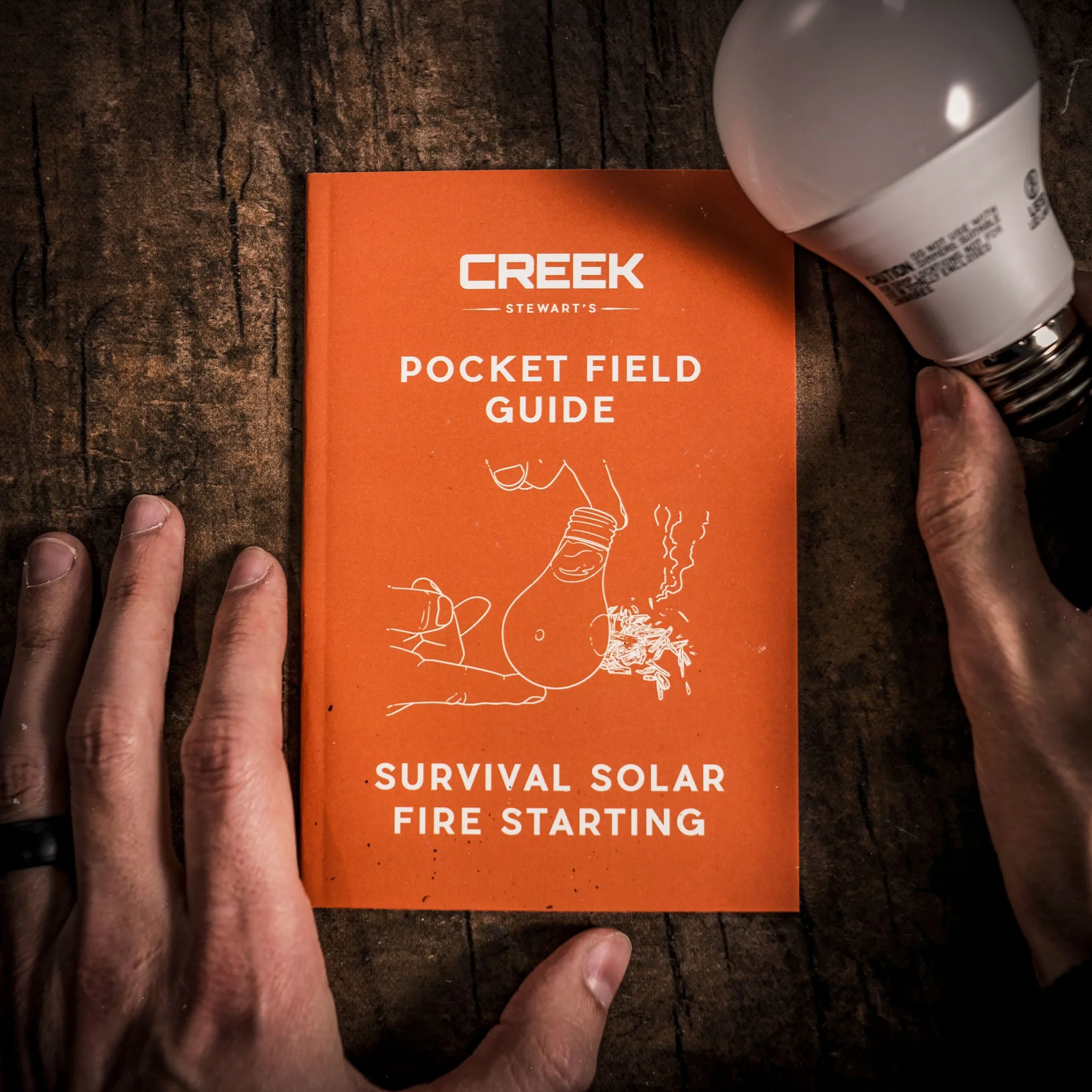POCKET FIELD GUIDE:  Survival Solar Fire Starting