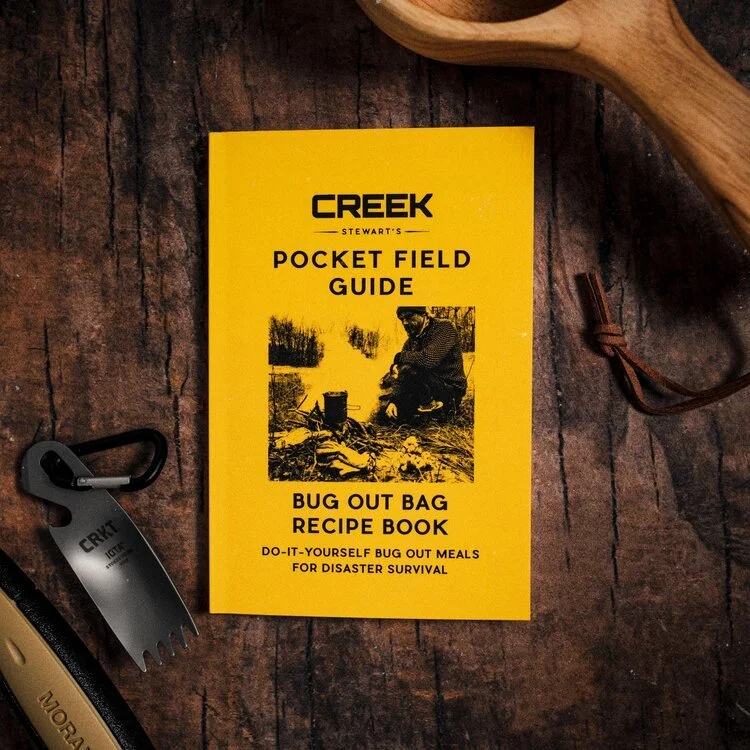 POCKET FIELD GUIDE: Bug Out Bag Recipe Book