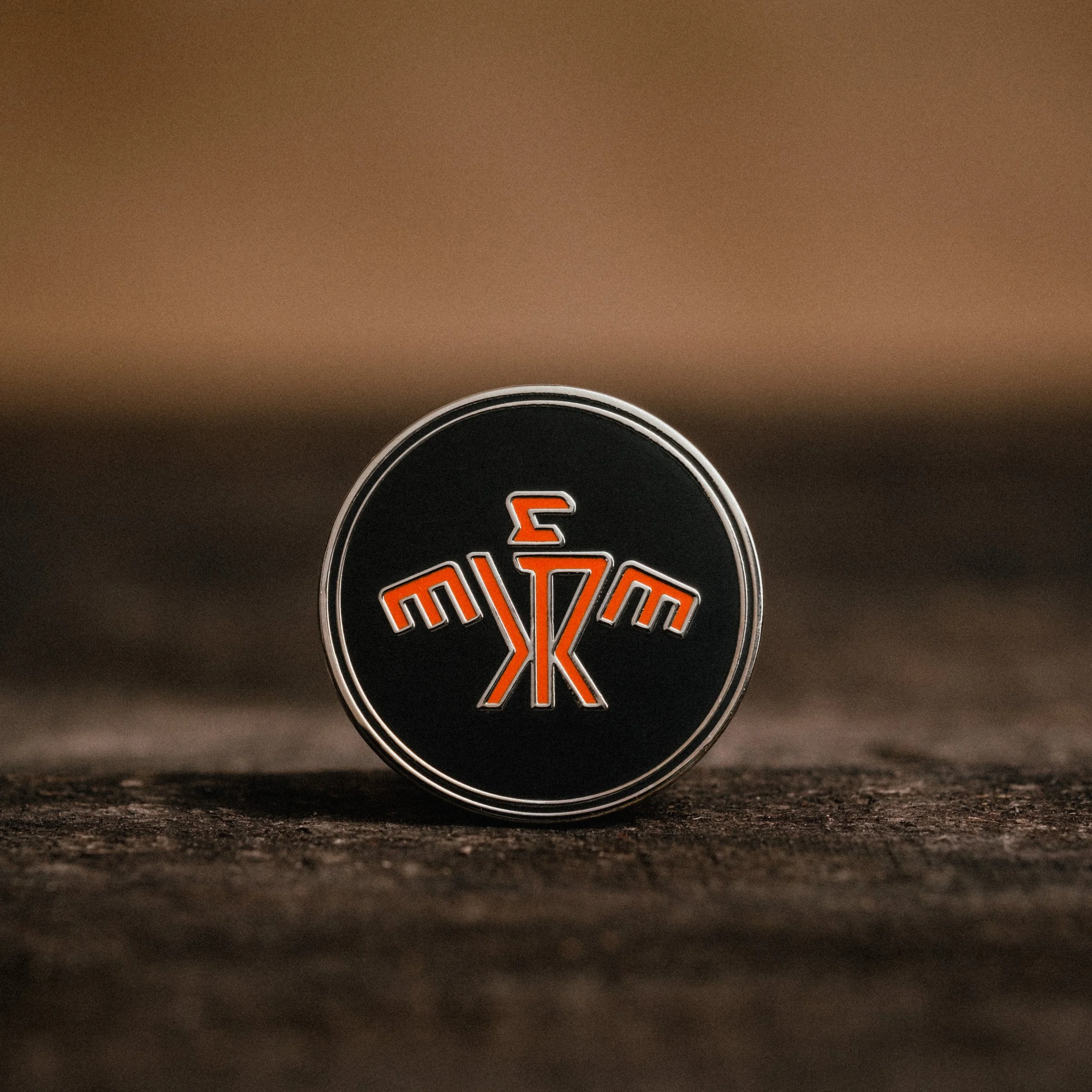 ThunderCrow™ Black Crow Enamel Lapel Pin