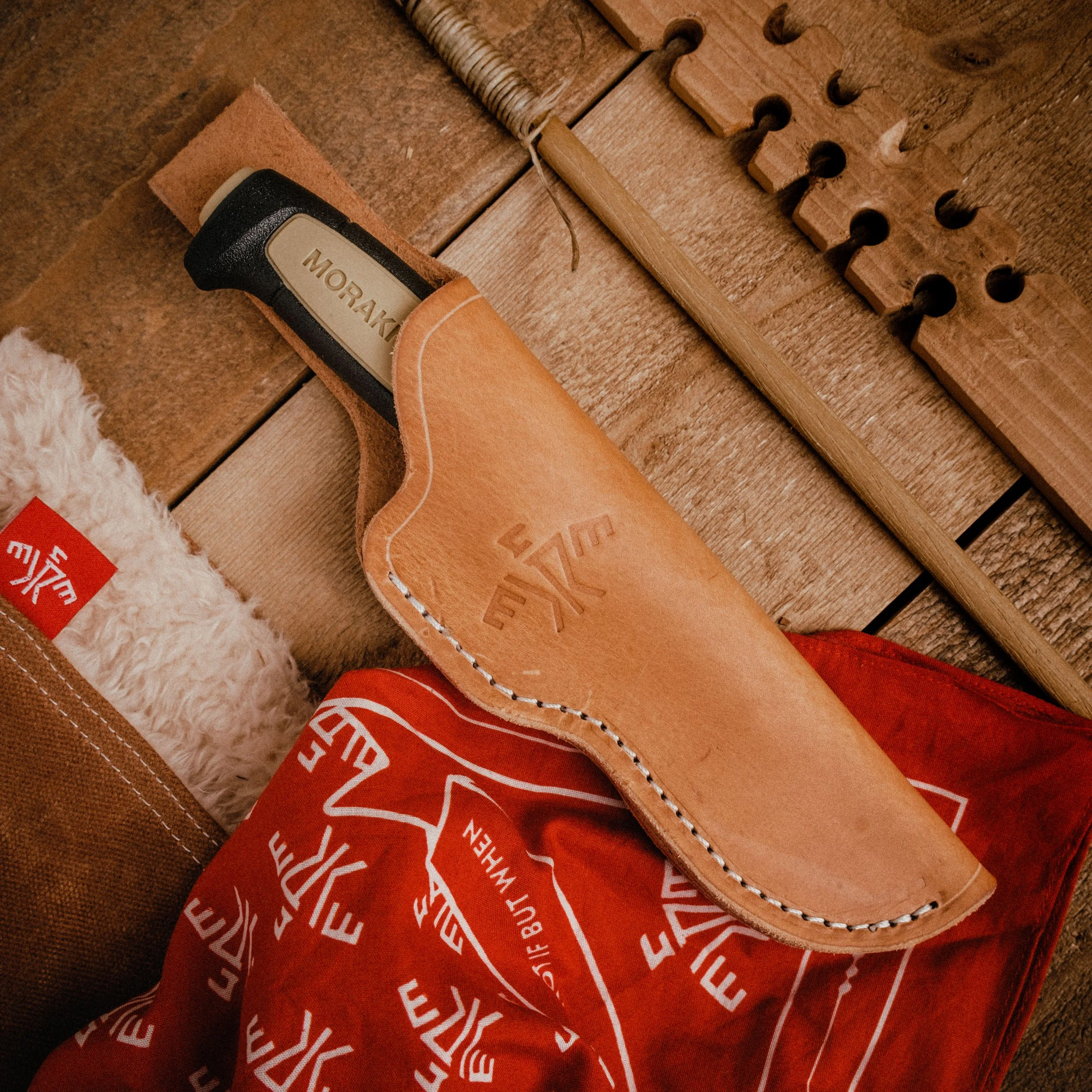 Mora 511 Custom ThunderCrow™ Leather Sheath (SHEATH ONLY)