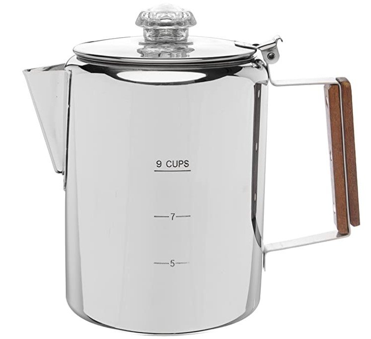 Colletti Stainless Steel Coffee Percolater