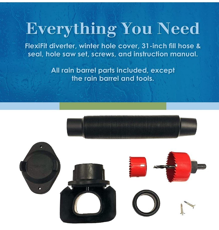 EarthMinded Rainbarrel Diverter Kit