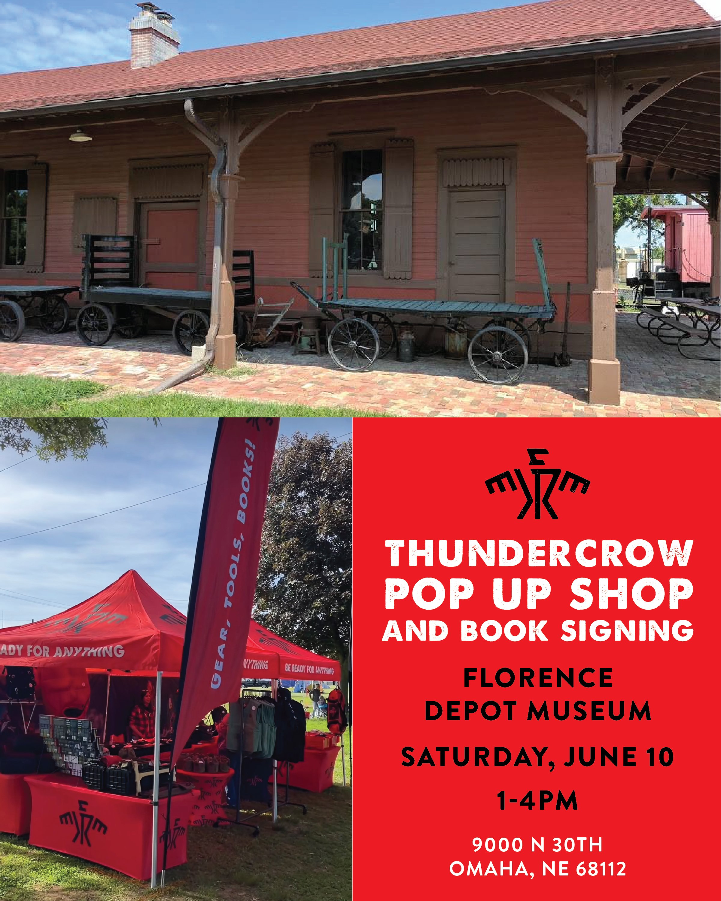 ThunderCrow Pop Up Shop &amp; Book Signing (OMAHA)