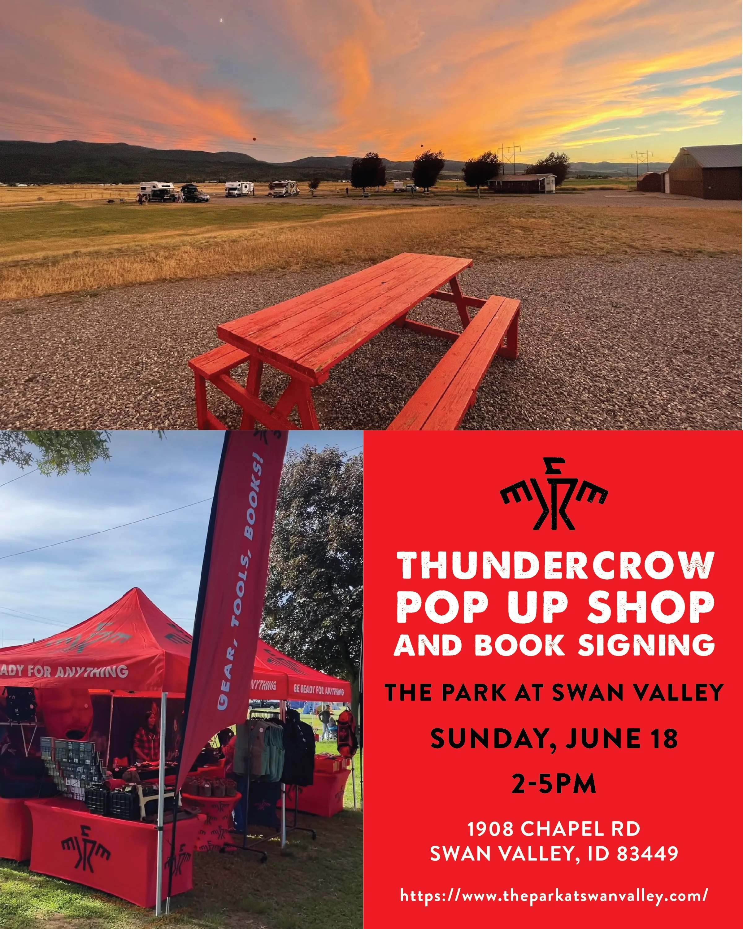 ThunderCrow Pop Up Shop &amp; Book Signing (IDAHO)