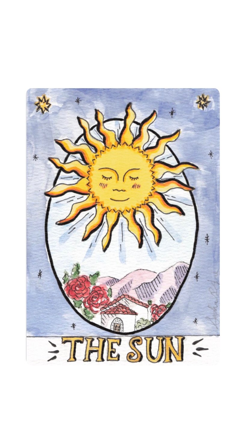Sun Tarot Card