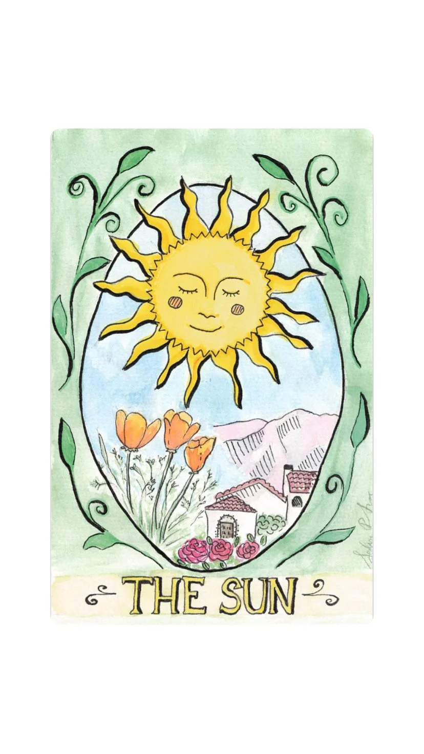 Sun tarot carad