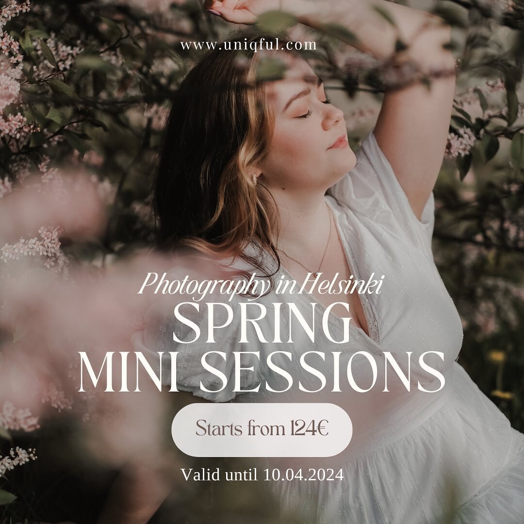 🌸 The weather today is beautiful, and I&rsquo;m excited for spring and my upcoming photoshoots.

📸 It&rsquo;s the perfect time for outdoor photography, and I&rsquo;m offering discounted packages with a 20% discount. I&rsquo;ll also be hosting vario