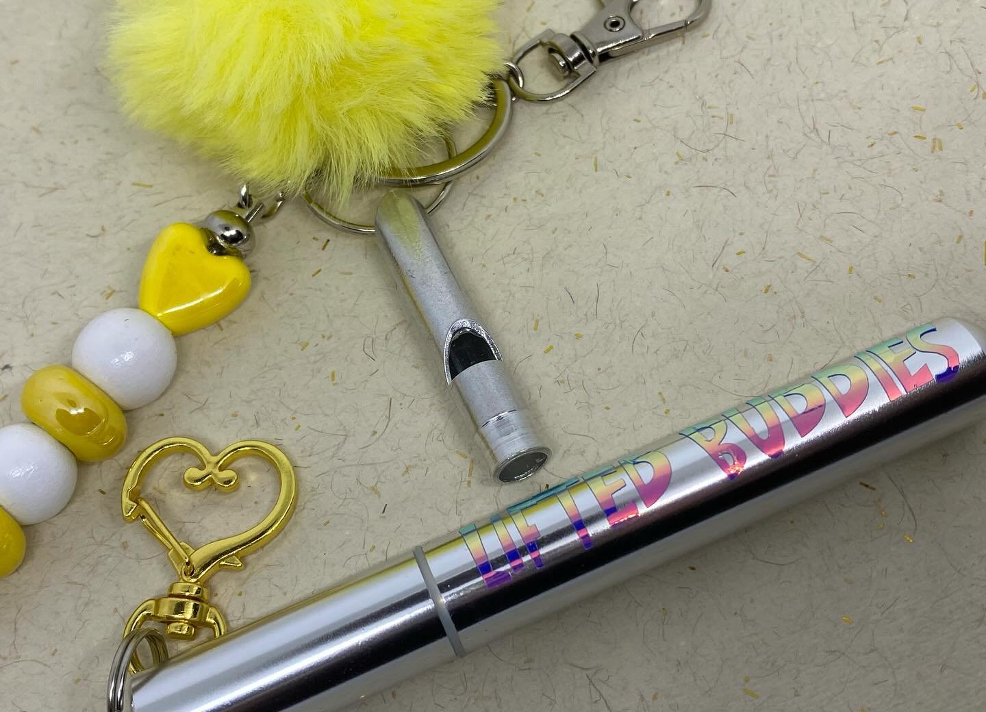 Don't miss out! Order your Buddie Keychain Set now and make a statement! 
💛 #customkeychain #beadedjewelry #handmadeaccessories