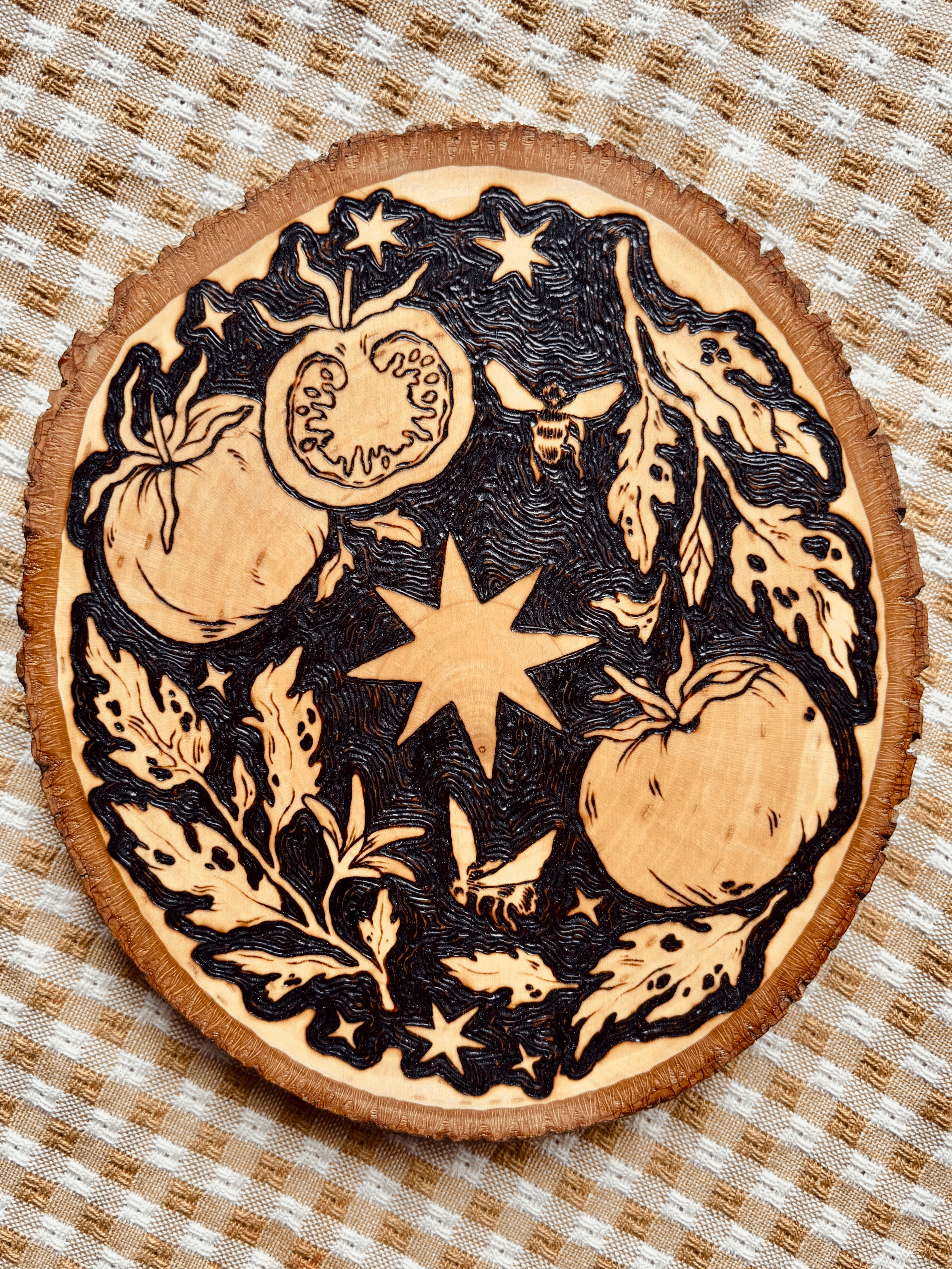 Summer Tomato Hex Sign