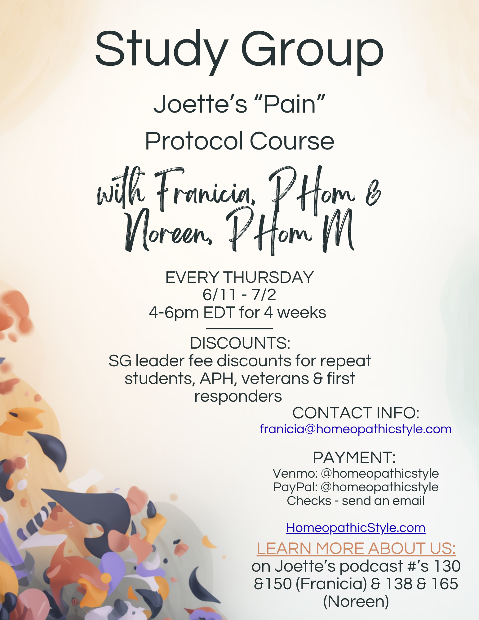 Pain Protocol Study Group: 6/11-7/2