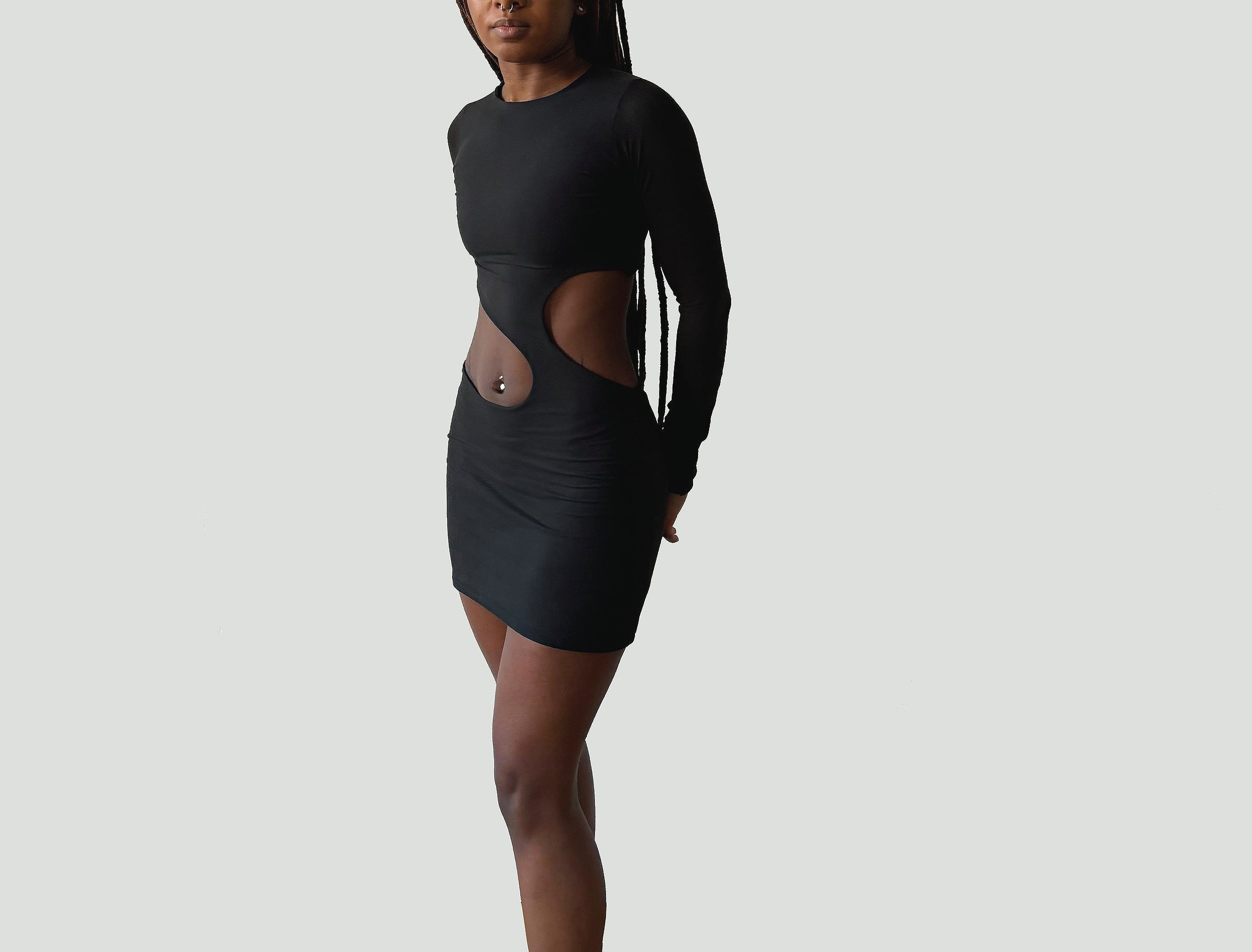 Charcoal Dress